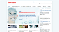 Desktop Screenshot of phadia.com